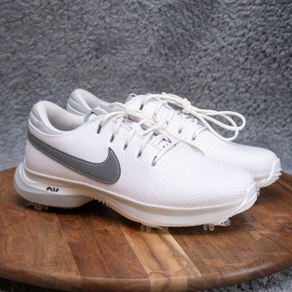Nike Air Zoom Victory Tour 3 Men's 4/Women’s 5.5 Golf Shoe DV6798-100 White/Grey - Picture 1 of 6